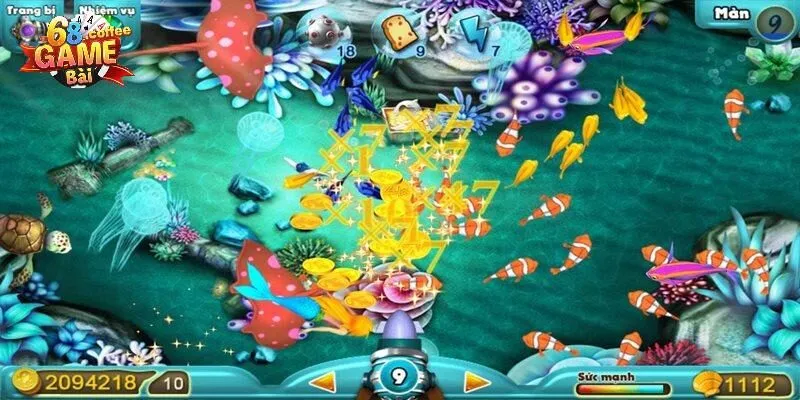 Bắn Cá Ăn Xu - Siêu Phẩm Đại Dương Hàng Đầu Tại 68gamebai 2 Tựa game này được thiết kế bằng công nghệ 3D siêu sắc nét